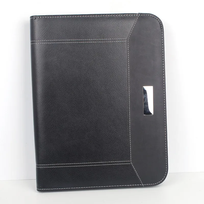 Office Promotional Custom Logo Hardcover Pu Leather File Folder Buy