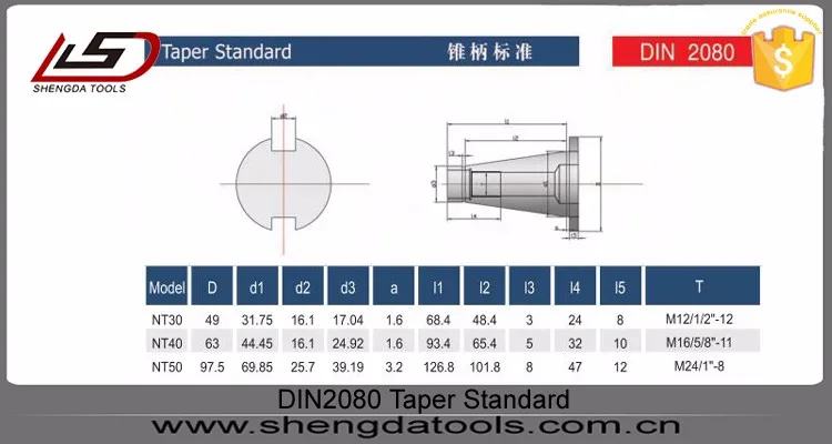 standard 6 iso cat Collet CNC Holder NT50 Chuck, SK50 ER 2080 DIN / View Tool