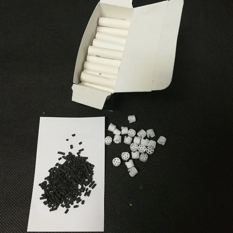 Smoking Tip Ceramic Caps Cigarette Pipe Tobacco Charcoal Filters