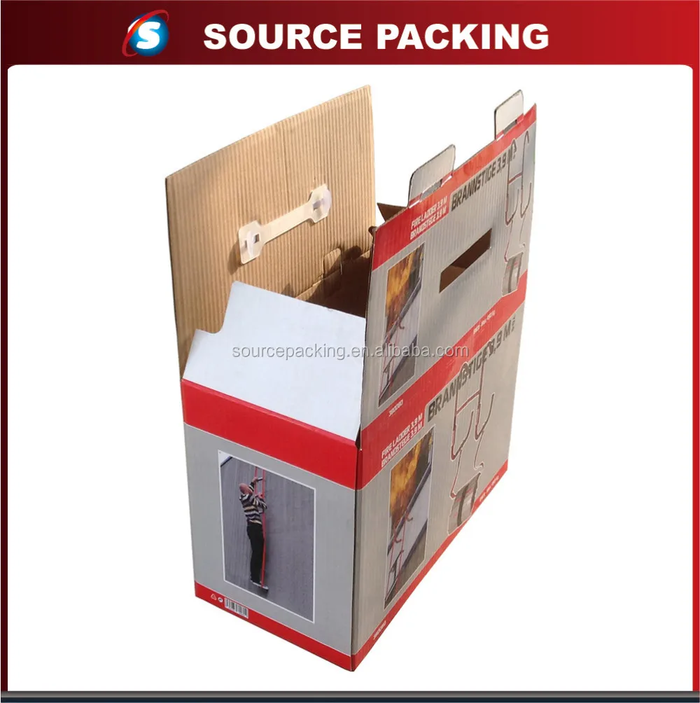 Heavy Duty Rectangular Cardboard Packaging Boxes With Handle Buy
