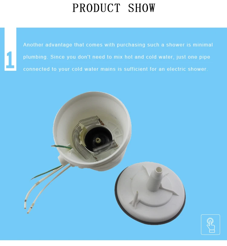 Electric Instant Hot Water Shower Heater shower water heater durable bath tub water heater