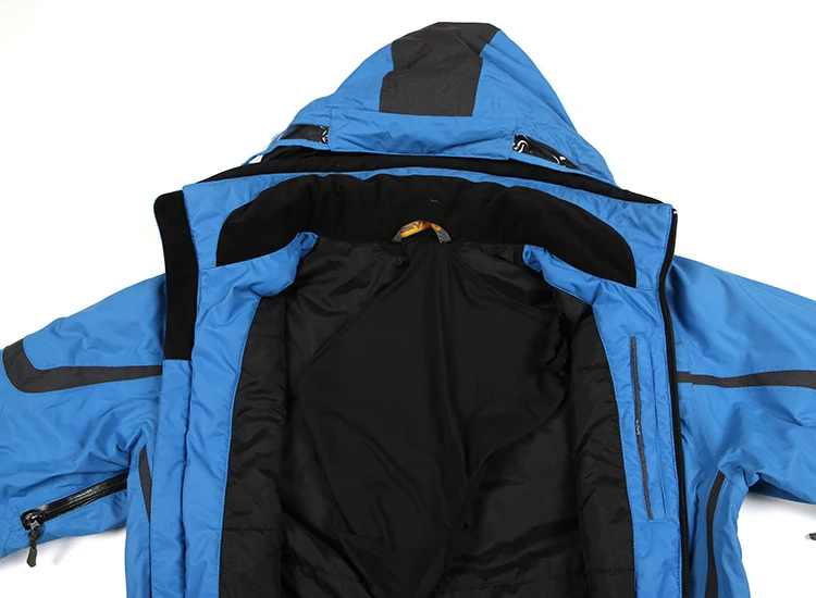 New design online shopping breathable warm ski jacket for men