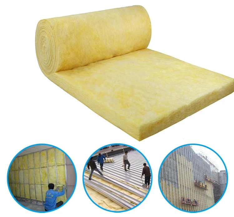 50mm Thick Heat Resistant Compressed Glass Wool For Ceiling And Wall Buy Compressed Glass Wool
