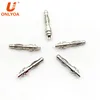 4mm banana plug copper nickel plated 28mm lantern flower notch male banana head connector can be customized