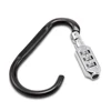 PowerGreen Wholesale Outdoor Key Clip Lock Small Travel Luggage D-Ring Lock With Spring
