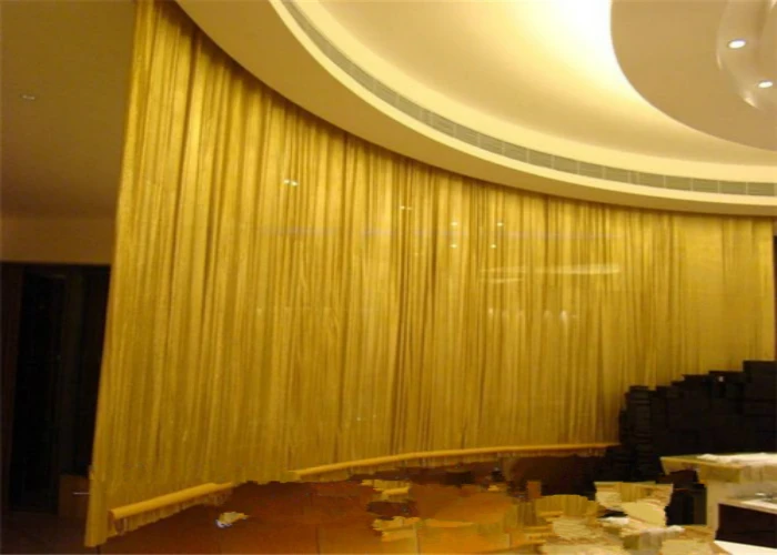 metal sequin fabric curtain