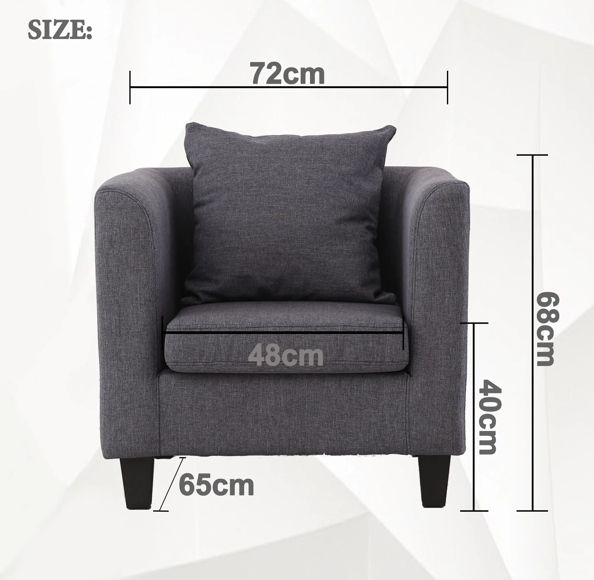 Small Cheap Modern Standard Cozy Fabric Linen 3 2 1 Best Arm Loveseat Sofa Set with Cushions for Livingroom