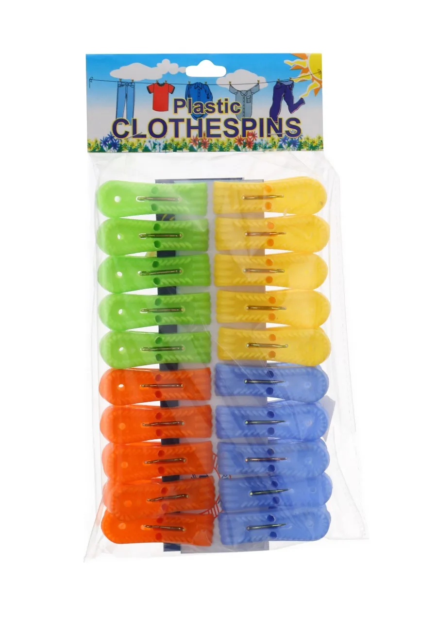 Household Articles Monochromatic Plastic Spring Loaded Clips - Buy ...