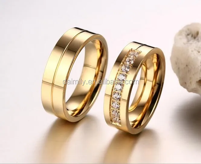 Оригинальные обручальные кольца из золота