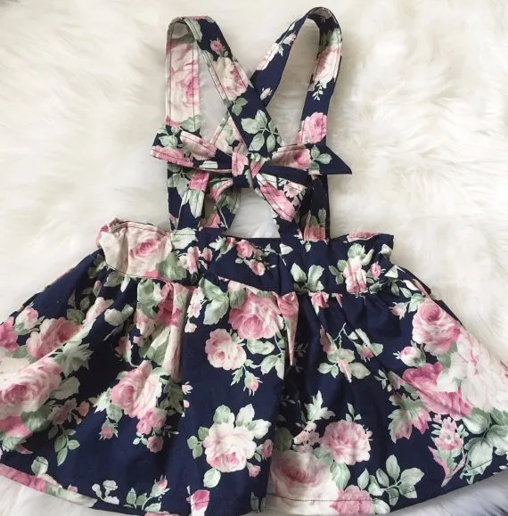 suspender skirt baby girl