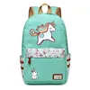 back bags Unicorn junior high school red backpack original cute backpacks for high school
