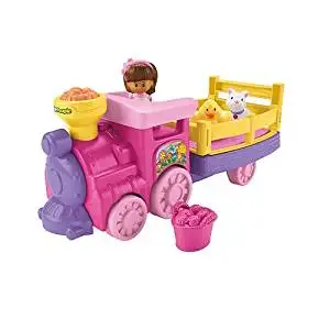 my little zoo train playset