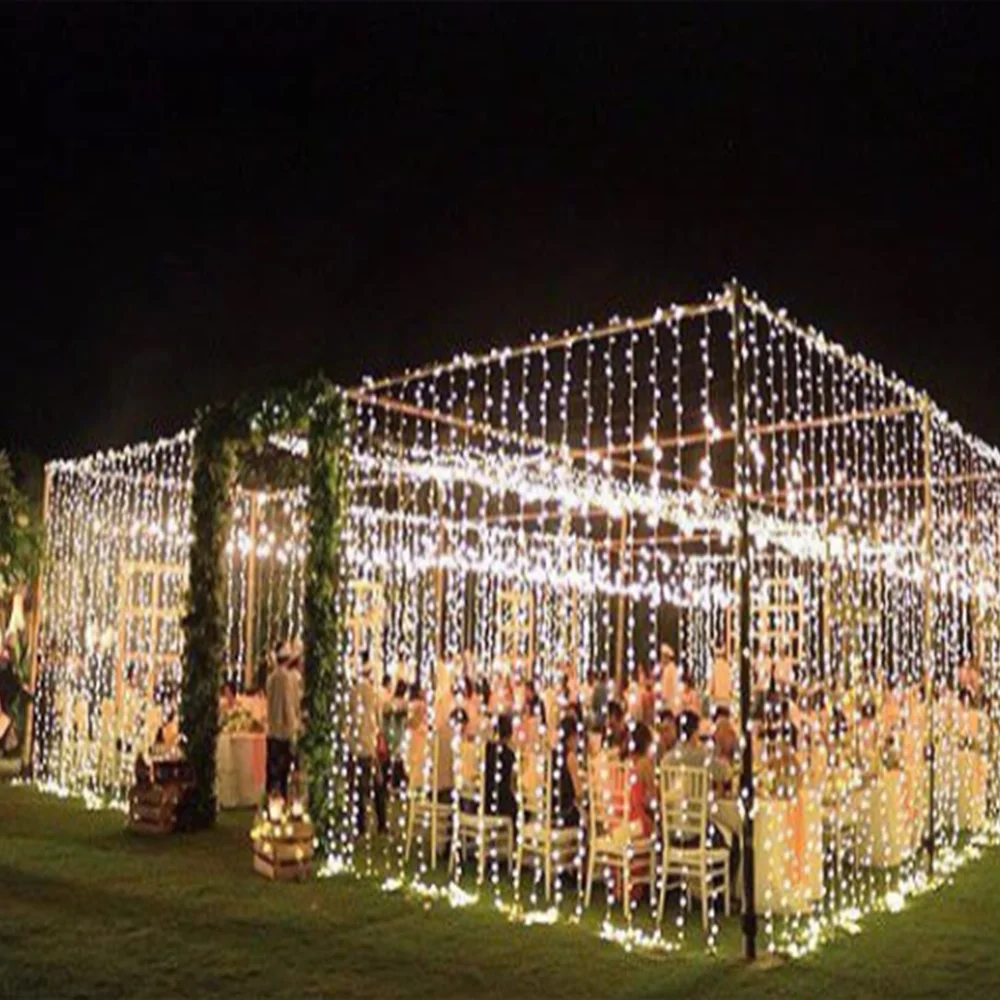 outdoor party lights ideas