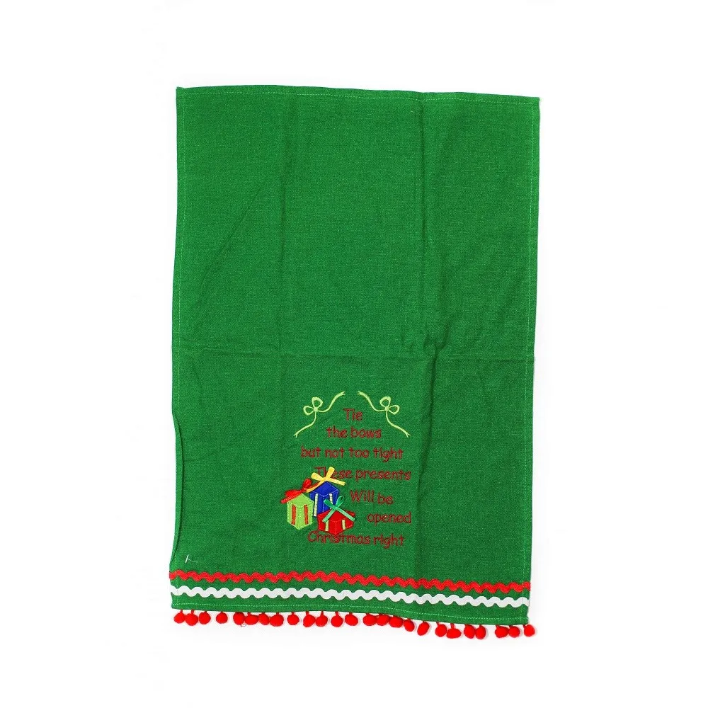 Christmas Hand Towel Promotional Gift Sets 3 Pack Market Wholesale
