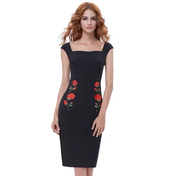 Vintage 50s Pencil Dress