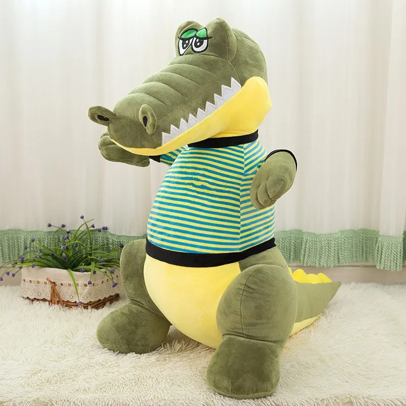 Animaux de zoo un jouet en peluche 105# Crocodile jouet en peluche vert -  Chine Le Crocodile et le Zoo de jouets en peluche Animal un jouet en  peluche prix