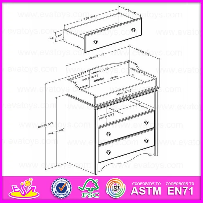 baby changing table clearance