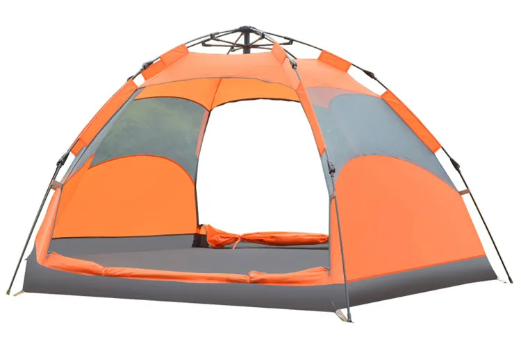 6 Person Waterproof Hexagon Camping Tent - Buy Waterproof Camping Tube ...