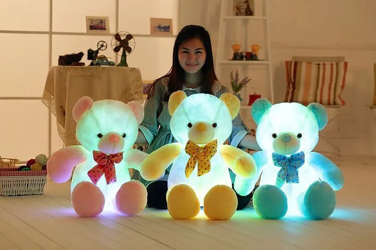 stuffed toy with lights