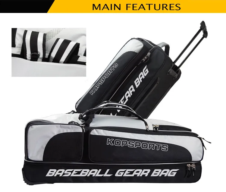 2021kop Sports Multi Function Baseball Catchers Gear Bag Pro Equipment