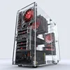Custom clear Acrylic Personalized DIY Gaming PC desktop Computer Case ATX Transparent Box Assemble Kit