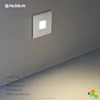 Ra90 frosted glass diffuser led square wall lamp led step light