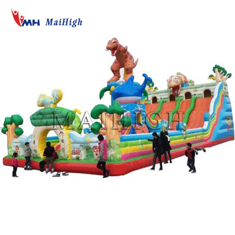 Inflatable Bouncy Castles - Fun Outdoor Amusement