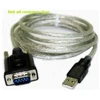 5Ft. USB 2.0 to Serial (9-pin) DB-9 RS-232 Adapter Cable with FTDI Chipset