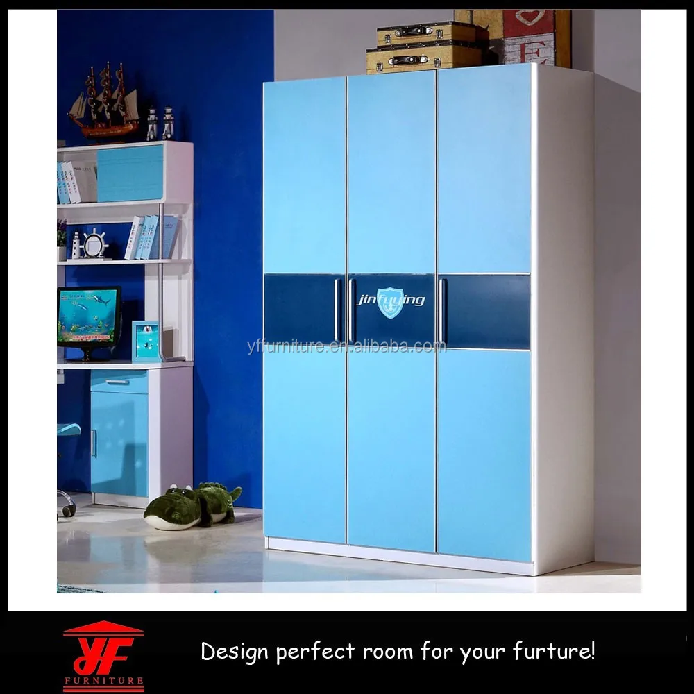 Excellent Quality Dubai Modern Wood Cartoon Kids Wardrobe Design