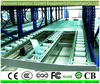 Retailer general merchandise carton flow rack with steel beam size for warehouse racking system
