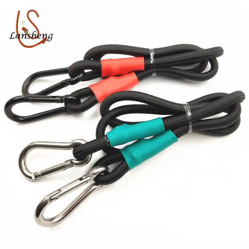 10mm High Elasticity Bungee Cord With Hook - Buy Bungee Cord With Hook ...