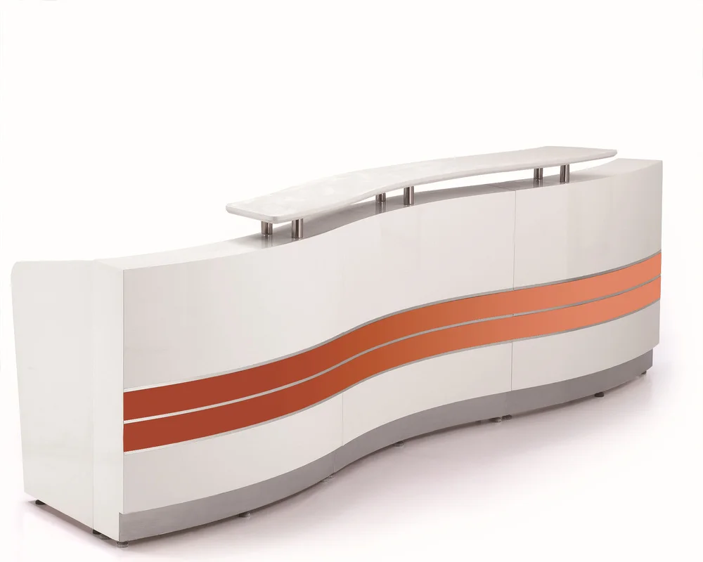 2015 Gloss White Beauty Salon Reception Desk Buy Beauty Salon