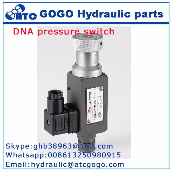 Adjustable Hydraulic Pressure Switch Temperature Switch For Hydraulic