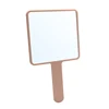Top Quality Square Hand Held Small Plastic handle Cosmetic Mirror