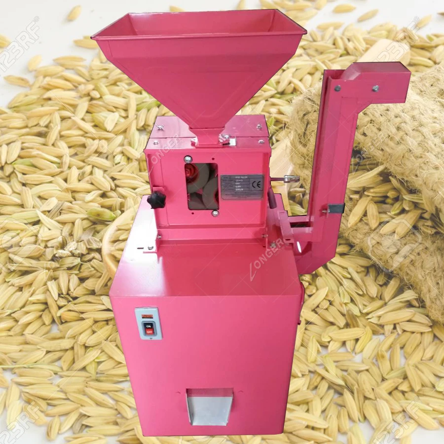 Home Use Small Model Rice Milling Huller Lm24-2C Rice Husker Machine Rice Huller With Polisher