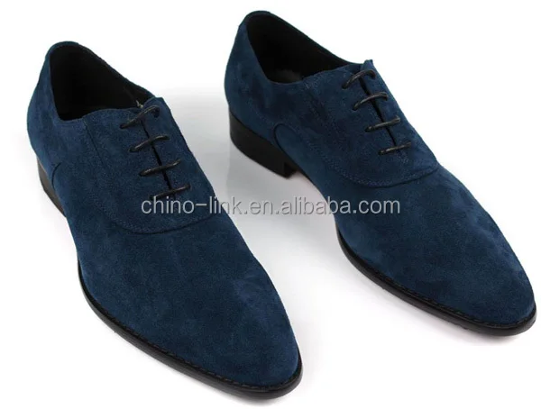 Verwonderend Italian Style Mens Blue Suede Shoes Brand Name 2015 - Buy Blue JC-29