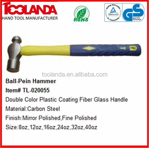 16oz /& 32oz 3 x BERGEN BALL PEIN HAMMERS WITH TPR HANDLE 8oz