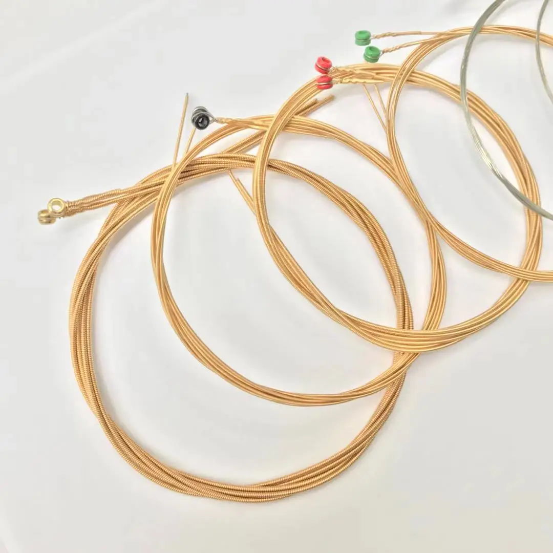 Acoustic Guitar String Civin Aa100 Hot Selling Colourful Ball End Acoustic Guitar String Factory