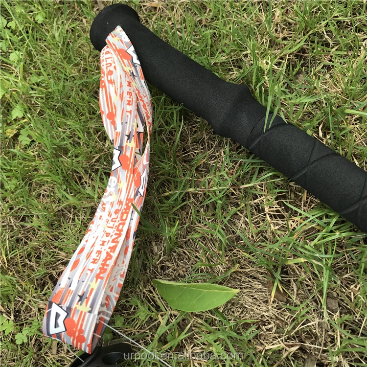 Lightweight Aluminum Cascade Mountain Stick Collapsible Hiking/walking Stick With Replaceable