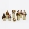 Hand Painted Religious Christmas Nativity Figurine Set