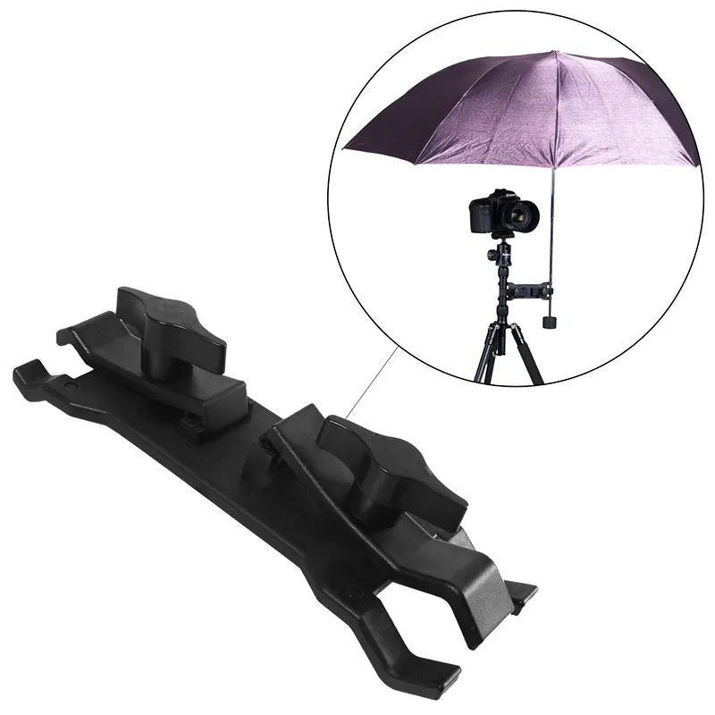 Professional Universal Outdoor Camera Umbrella Holder Clip Clamp For