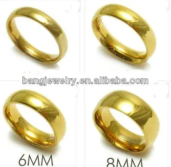18 K Emas Cincin Polos Cincin Emas - Buy Product on 