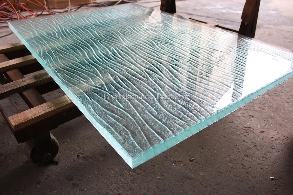 Decorative Glass Panel For Bar Counter Thick Glass Countertop