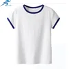 printing size mark on back neck 100% cotton O-neck good quality t shirt