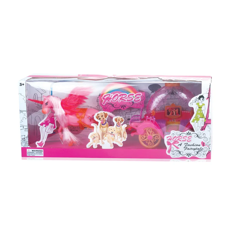 Lovely Plastic Fairy Princess Horse Carriage Toy For Sale Buy