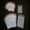 Pharmacy Medical Zip Lock Bags Clear Poly Resealable Plastic Zipper Small Bags With Writable Area