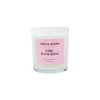 Luxury soy wax custom glass jar scented candle with gift box wedding