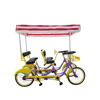 4 person pedal cart