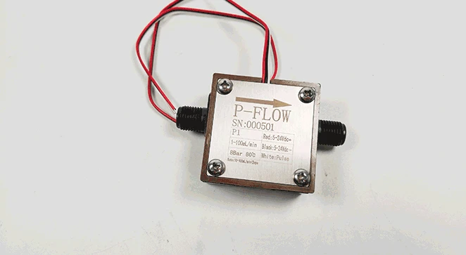 1/2" SS304 micro liquid oval gear flow meter