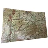 Natural India rainforest fancy green marble slab